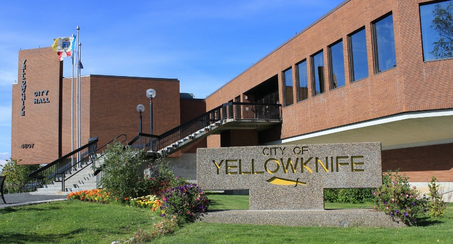 Photo of the Yellowknife City Hall