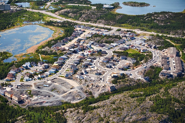 Aerial Photo of Niven Lake Phase 7 stage 2 residential area