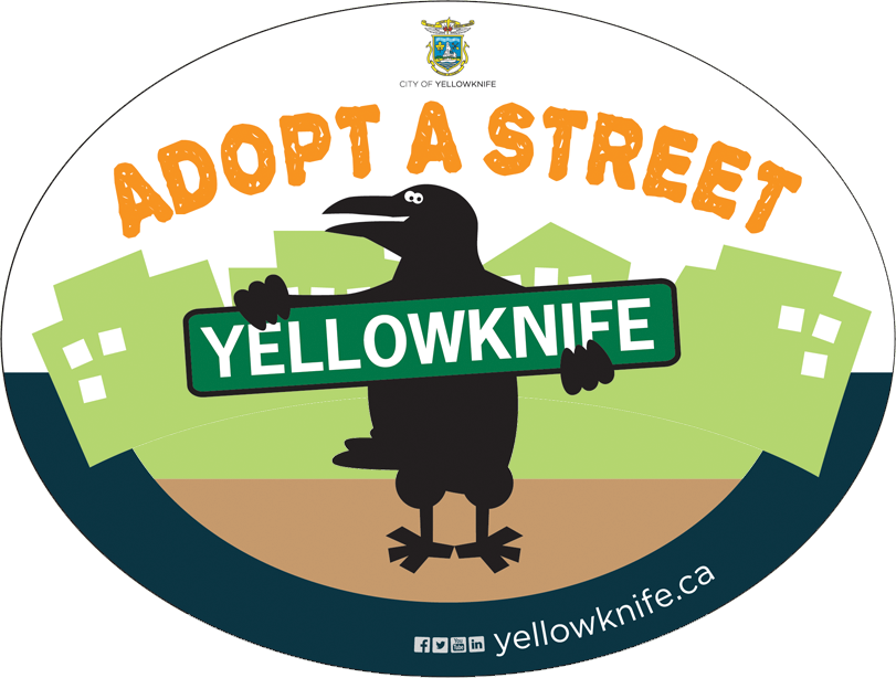 Yellowknife Adopt a Street logo