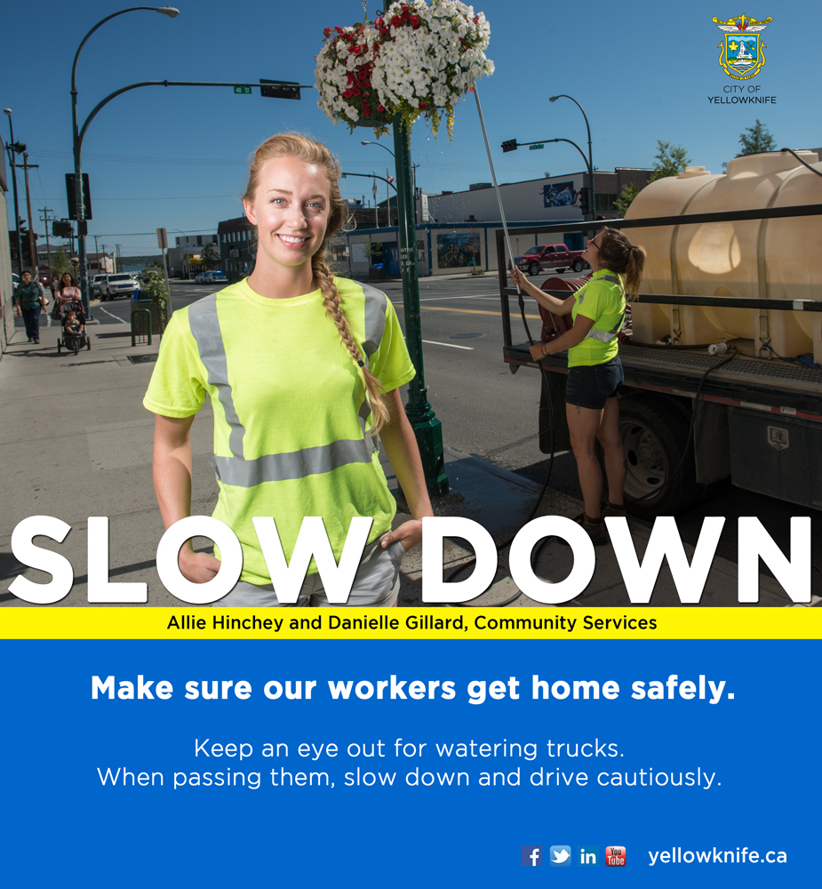 Watering Truck: Slow Down