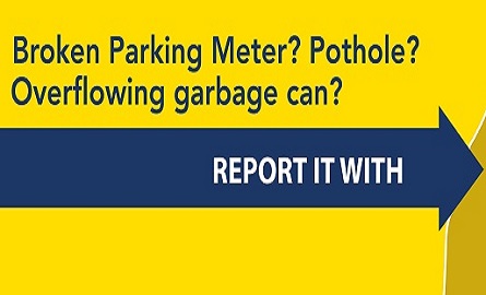 Report a problem text image