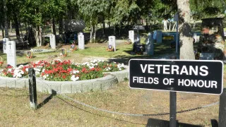 Lakeview Cemetery Veterans Fields of Honour