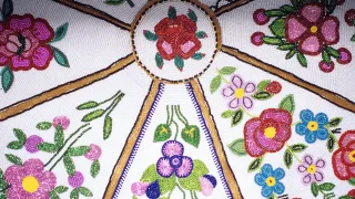 Beading work