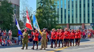 Parade at Canada Day 2025