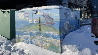 Art on an Electric Box