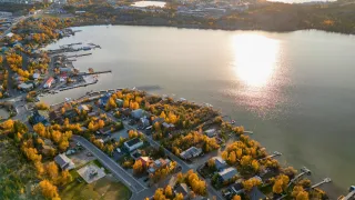 Aerial view of Old Town