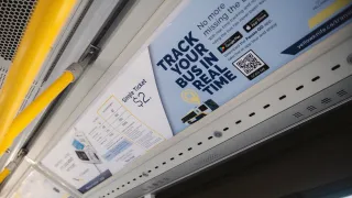 YK Transit Advertisement - Internal