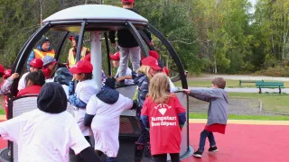 kids enjoying playground facility