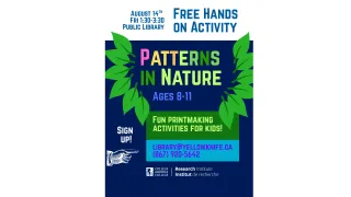 August 14 Patterns in Nature event