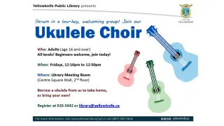 Ukulele Choir Poster 