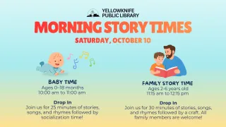 Morning Story Times poster