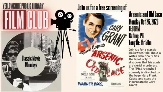 Arsenic & Old Lace Movie Poster