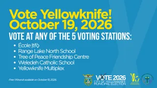 Vote Yellowknife WITH 5 LOCATIONS
