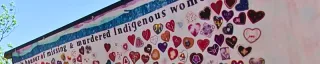 Memorial benches for MMIWG