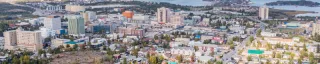 Aerial view from Tin Can Hill