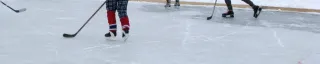 Playing Hockey 