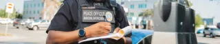 MED writing a ticket