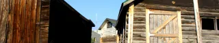 Old Town houses next to Midnight Sun Gallery