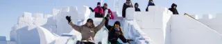 Snowking Castle Slide