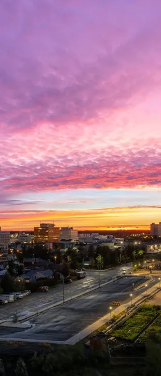 City of Yellowknife Sky