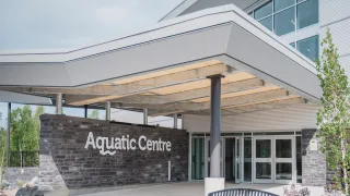 Aquatic Centre Entrance