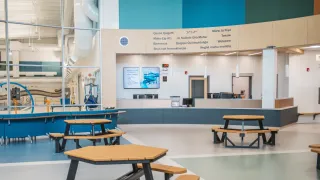 Aquatic Centre Lobby Area