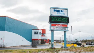 Multiplex Sign outside Multiplex