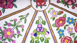 Beading work