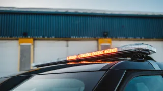 Fire Division emergency vehicle warning lights and sirens