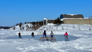 Frame Lake Ice Rink