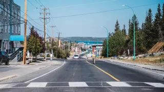Street view on Franklin by Nova Inn