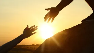 Offering a helping hand