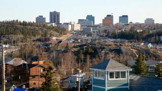 City Downtown view from Old Town