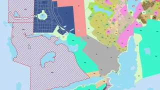 Kam Lake Area Development Zoning Map