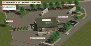 Render of Lift Station #1 Post-Construction