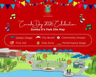 Canada Day Site Map 2026